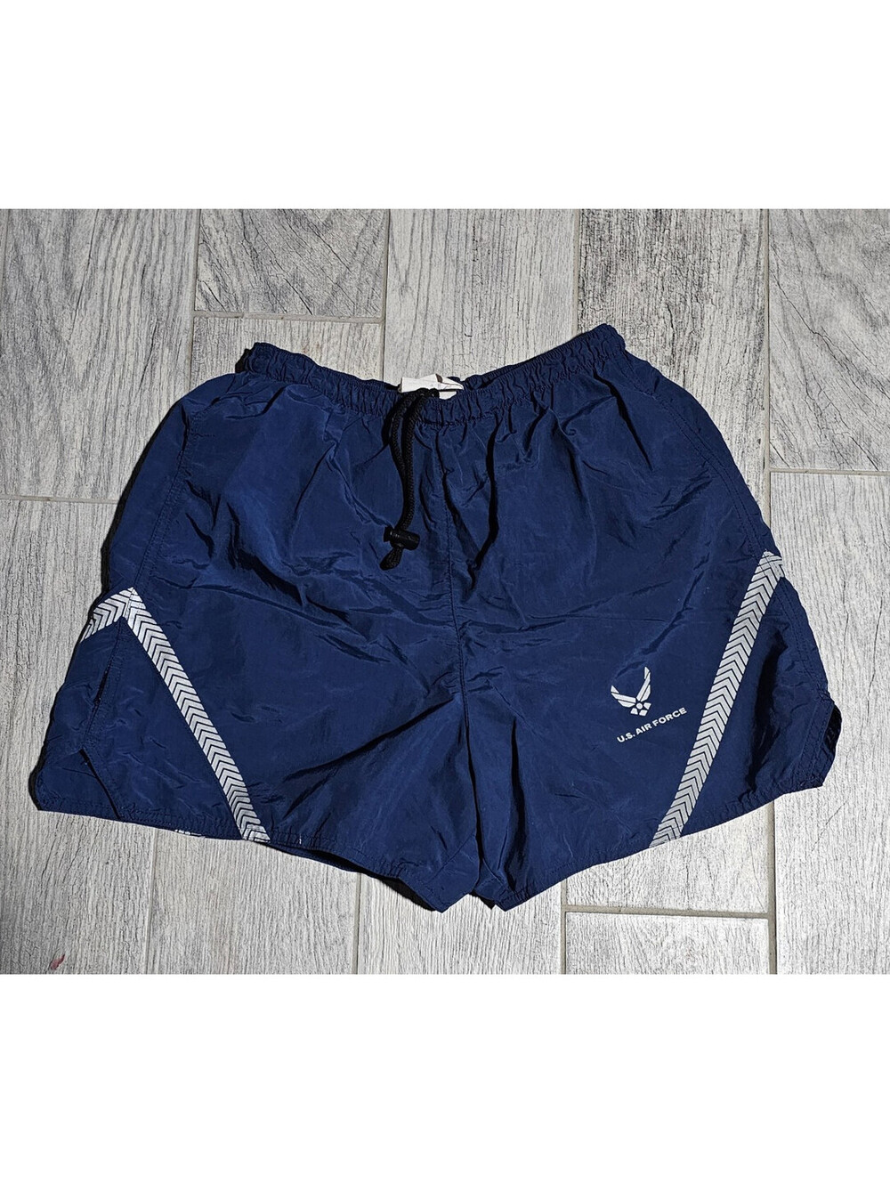 Men's US Air Force Shorts Trunks Large Blue Improved Physical Training Uniform
